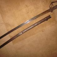 Английский кавалерийский меч офицера 1853 паттерн  #600