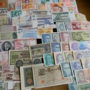 Коллекция банкнот России и зарубежных стран